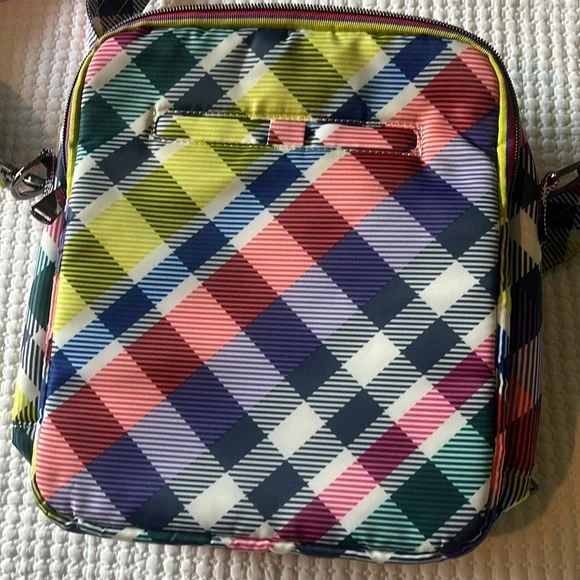 Lug Wrangler Crossbody Bag Playful Plaid - Picture 4 of 7